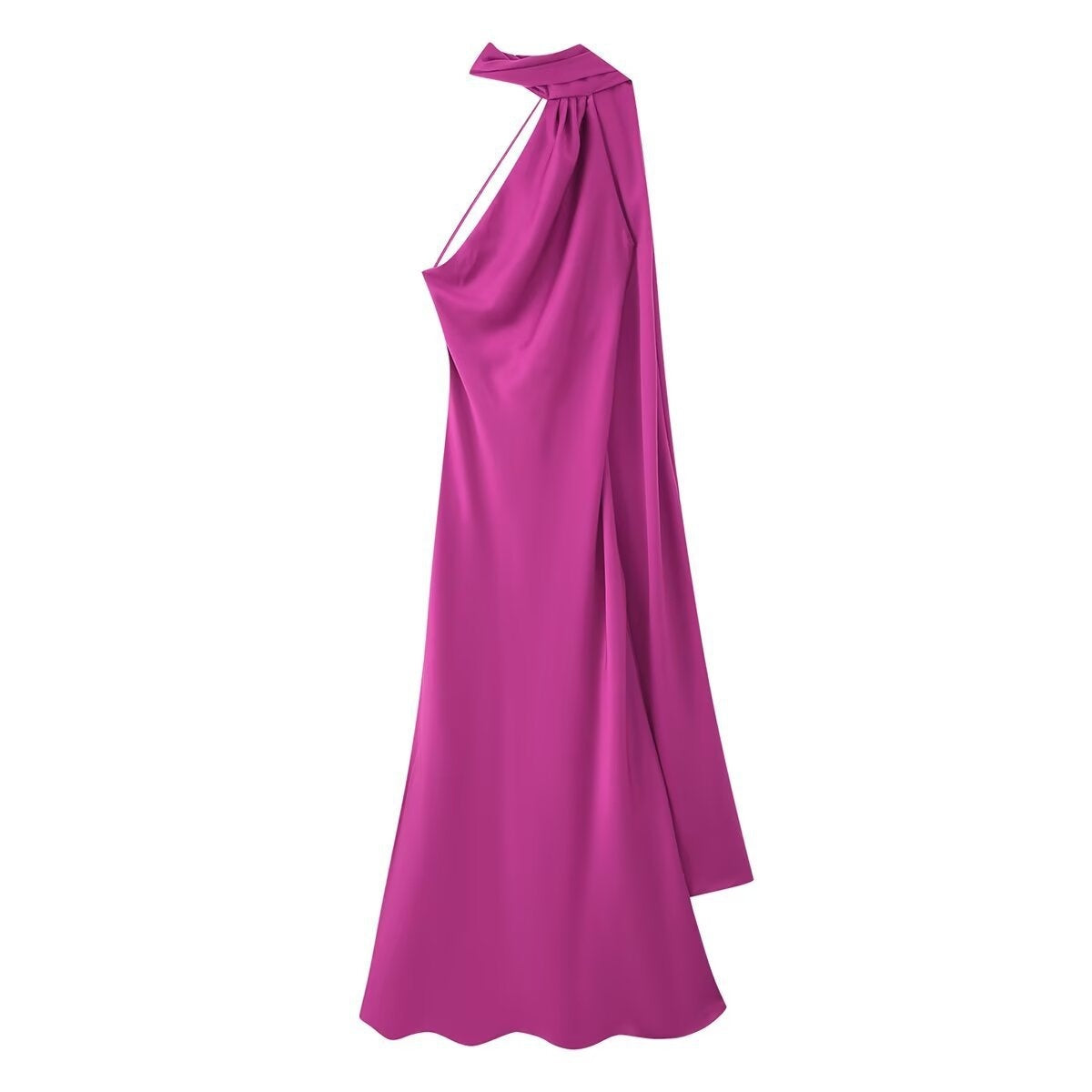 Elegant Satin Ribbon Dress
