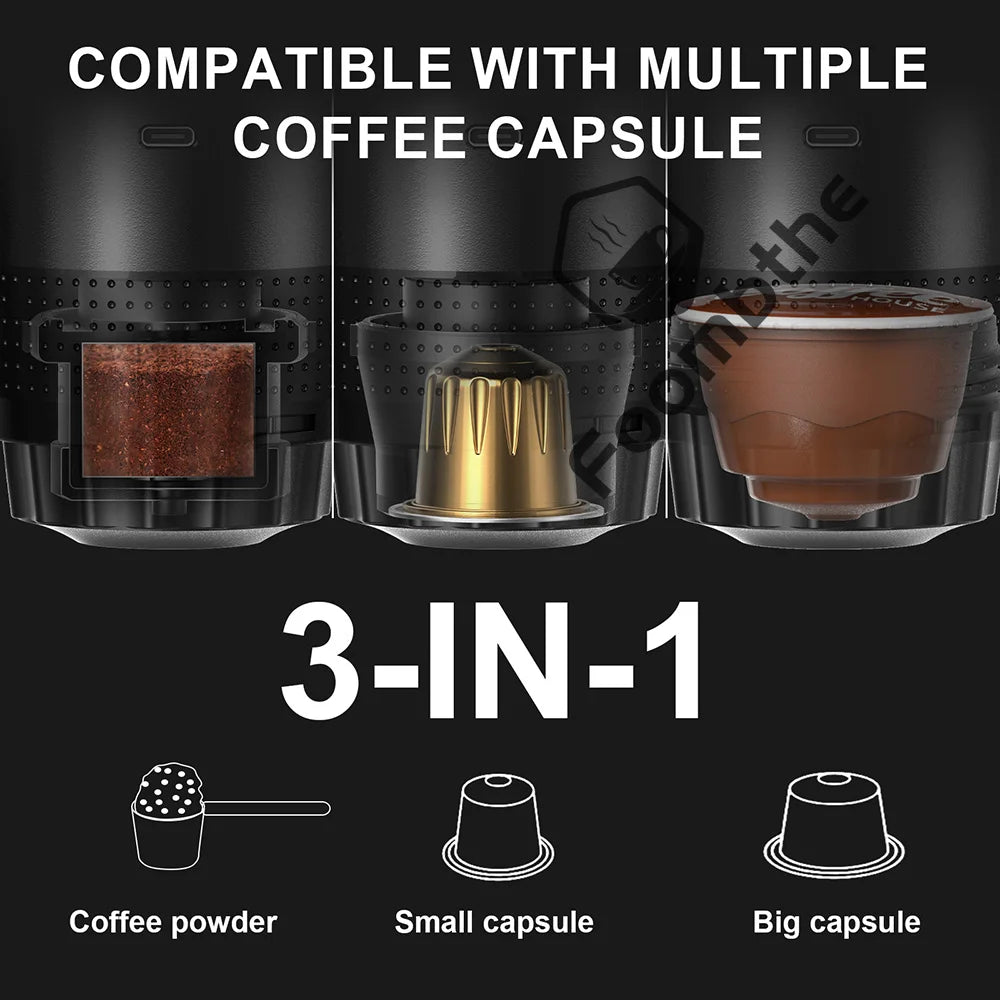 Wireless Portable Espresso Coffee Maker