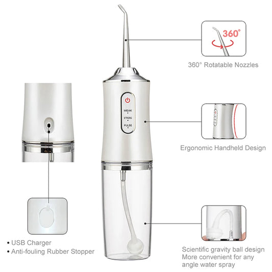 Rechargeable Portable Water Flosser