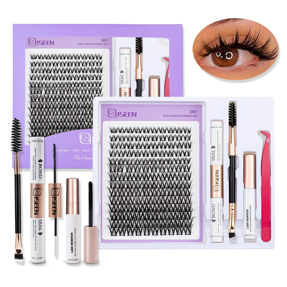 All Inclusive DIY Clusters Lash Extension Kit