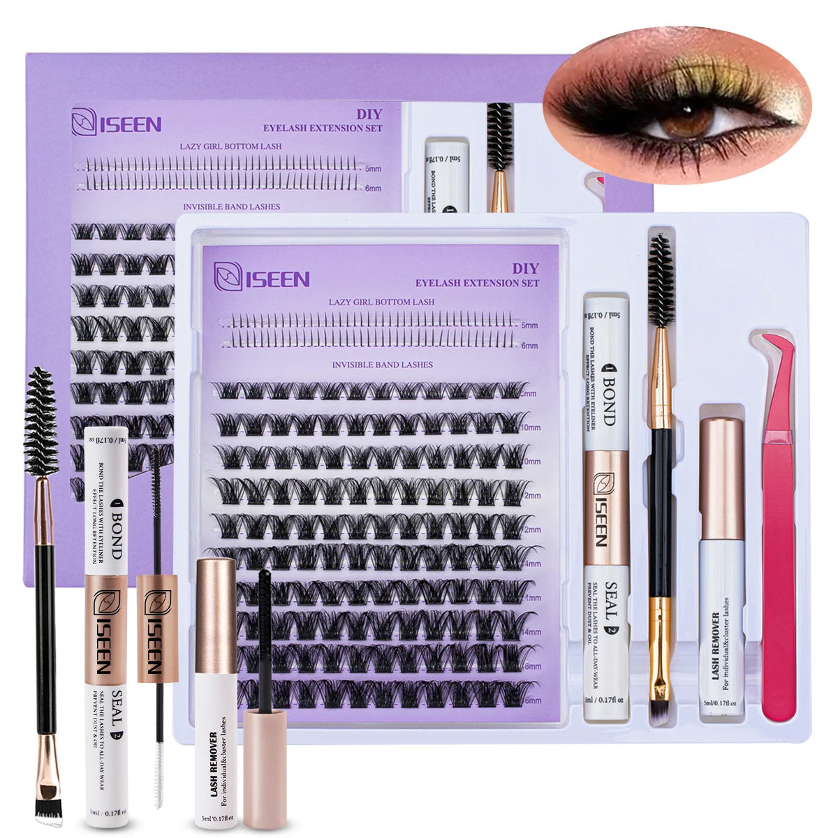 All Inclusive DIY Clusters Lash Extension Kit