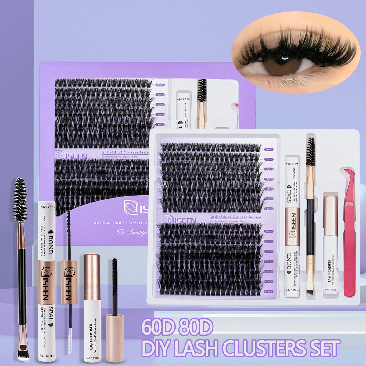 All Inclusive DIY Clusters  Lash Extension Kit