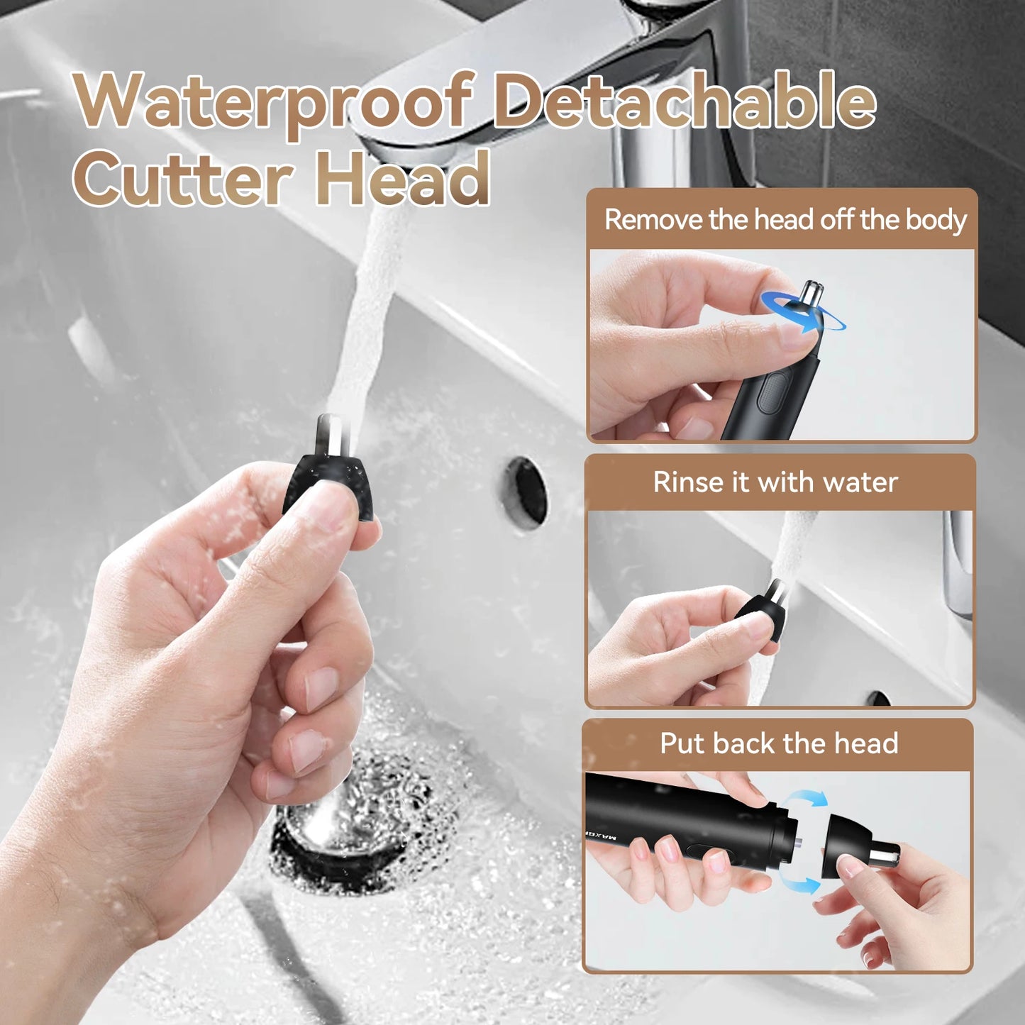 Rechargeable Nose Hair Trimmer