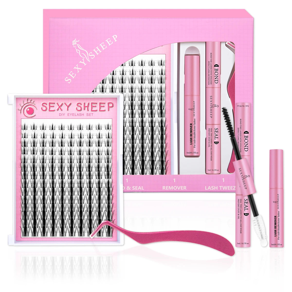 All Inclusive DIY Clusters  Lash Extension Kit