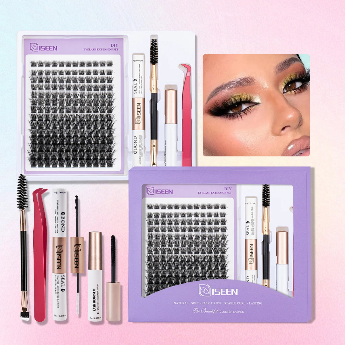 All Inclusive DIY Clusters  Lash Extension Kit