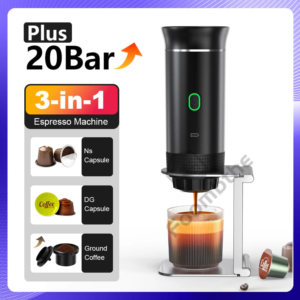 Wireless Portable Espresso Coffee Maker