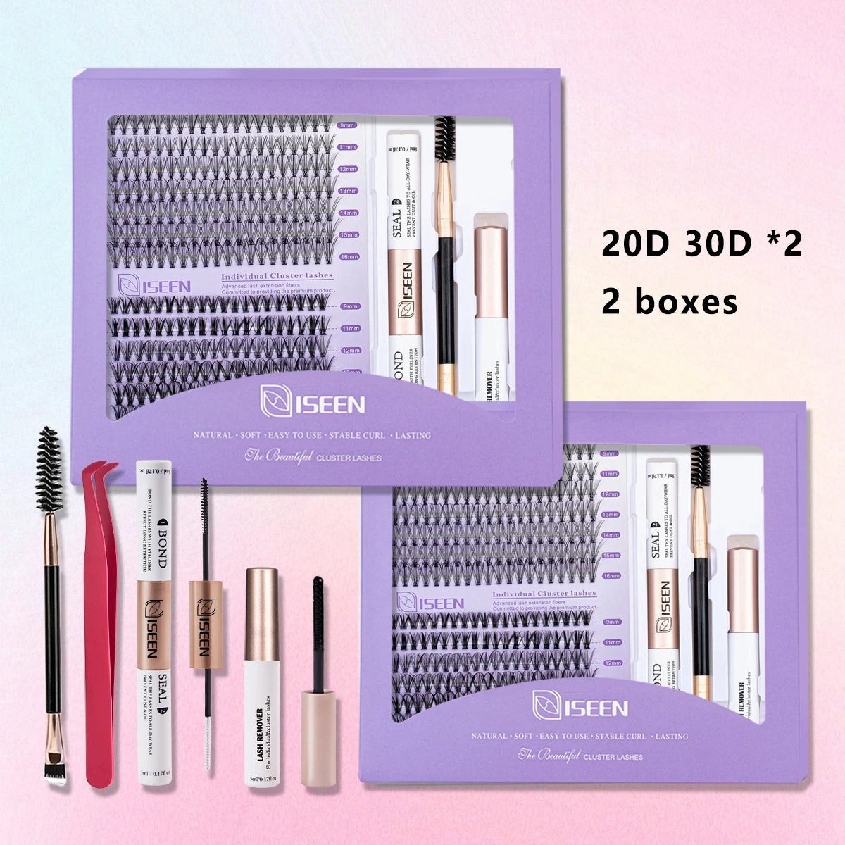 All Inclusive DIY Clusters  Lash Extension Kit