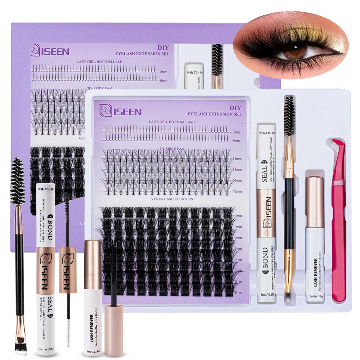 All Inclusive DIY Clusters  Lash Extension Kit