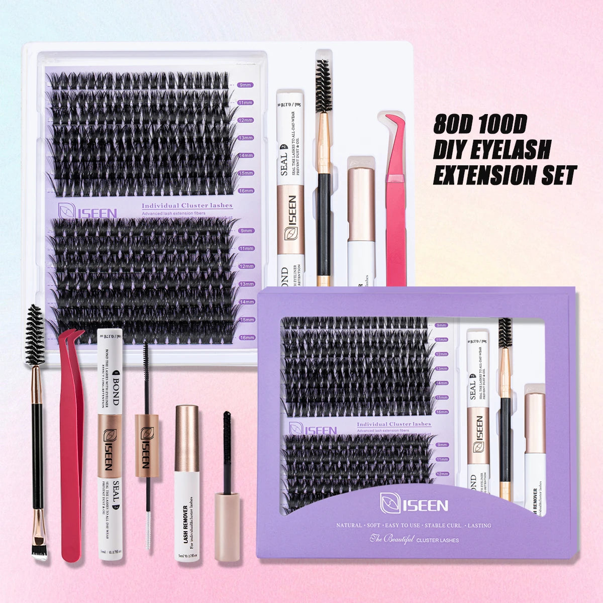 All Inclusive DIY Clusters  Lash Extension Kit