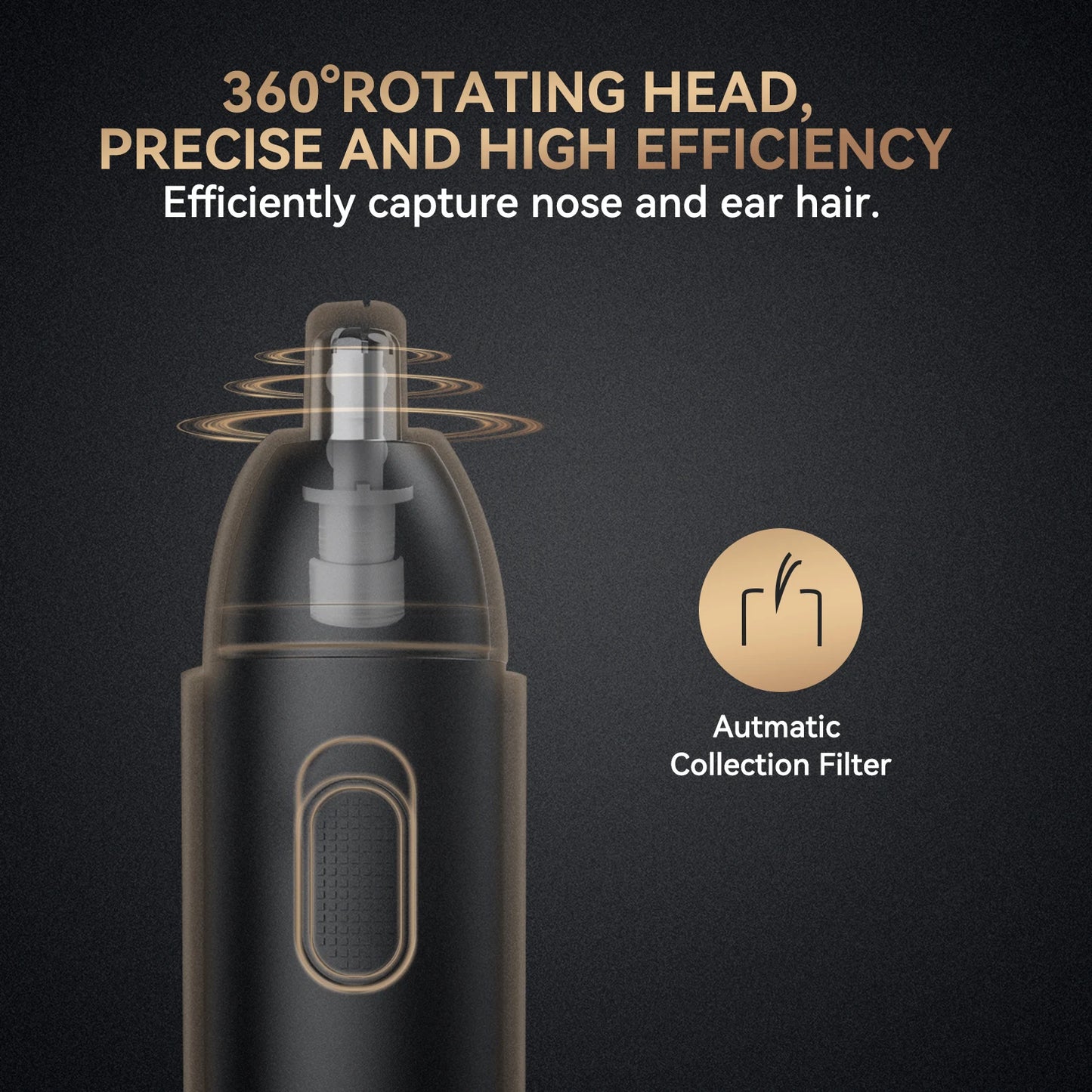 Rechargeable Nose Hair Trimmer