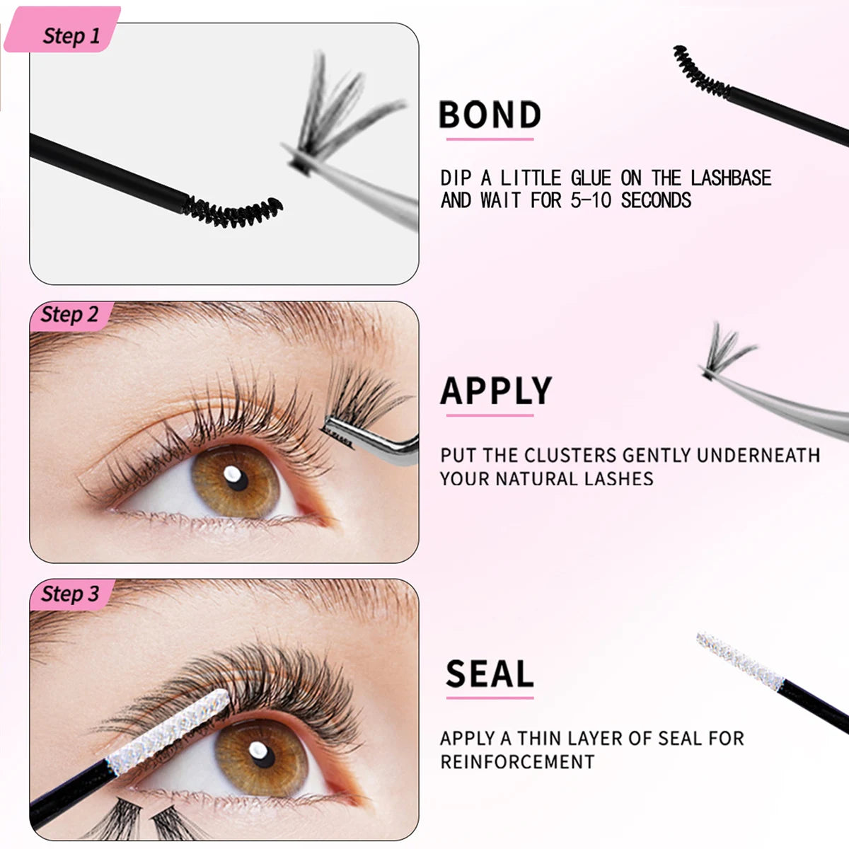 All Inclusive DIY Clusters  Lash Extension Kit