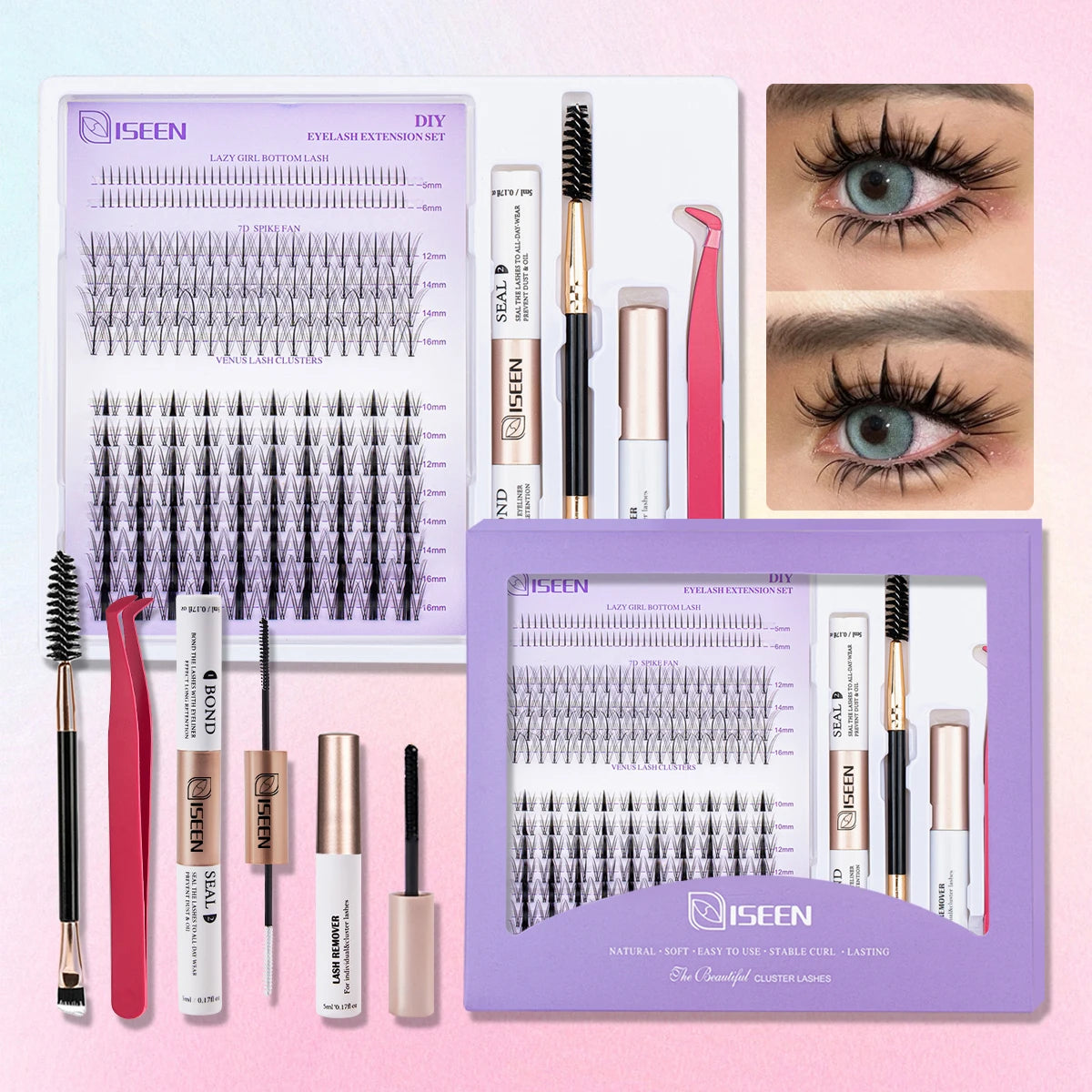 All Inclusive DIY Clusters  Lash Extension Kit