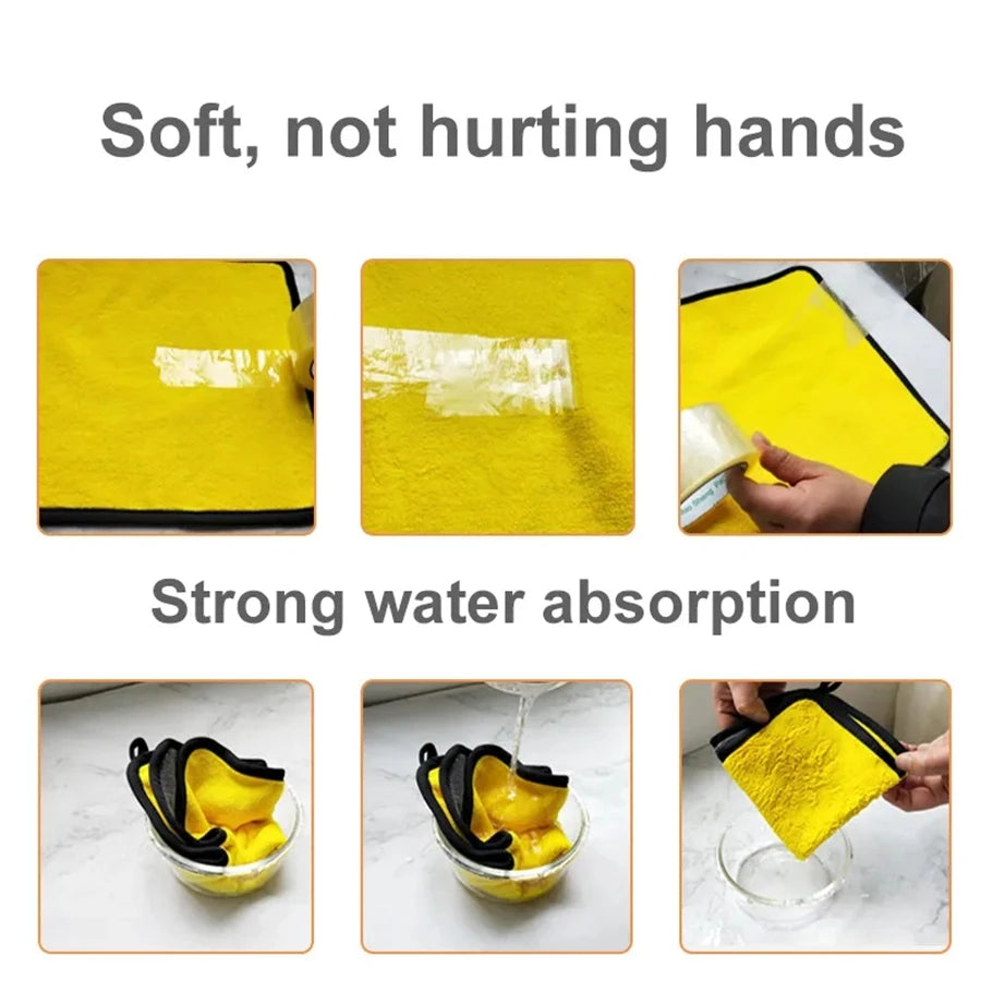 Multipurpose Microfiber Cleaning Towel