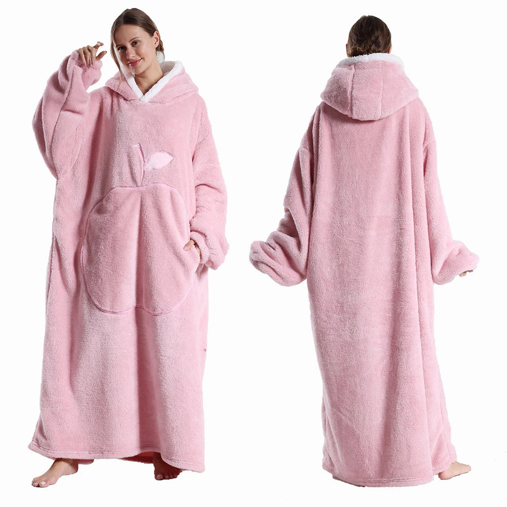 Fluffy Blanket Hoody